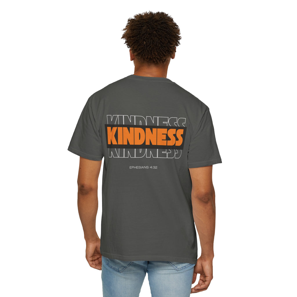 Kindness T-Shirt — “Dude. Be Kind.” Garment-Dyed Tee