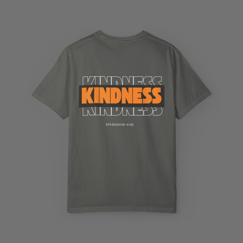 Kindness T-Shirt — “Dude. Be Kind.” Garment-Dyed Tee